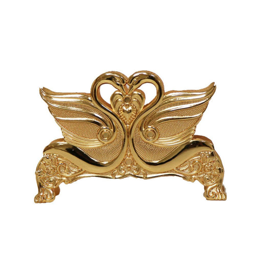 Home Gold Napkin Stand, 5 inches, TW3033