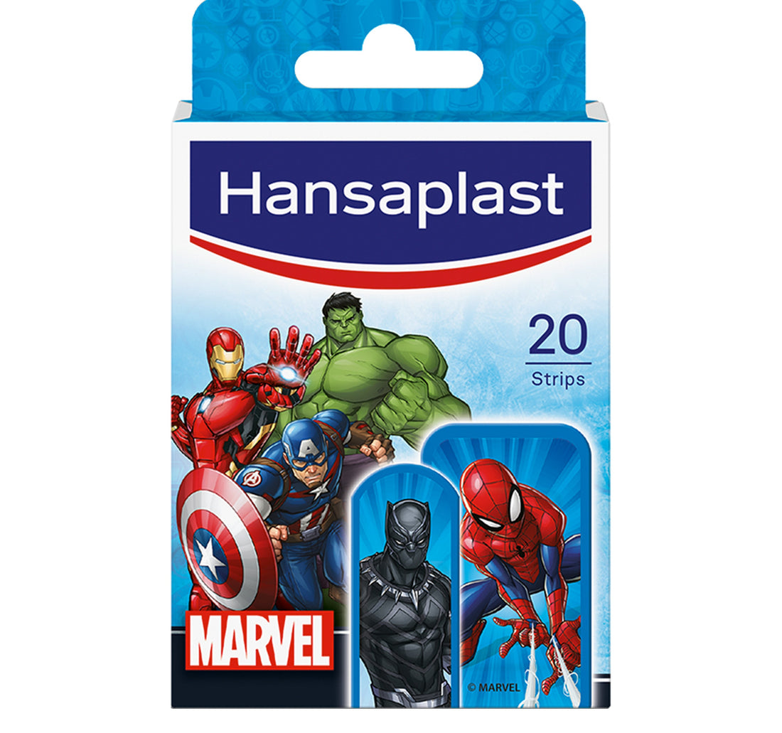 Hansaplast Marvel Wound Plasters Kids Plasters Water-resistant 20 pcs