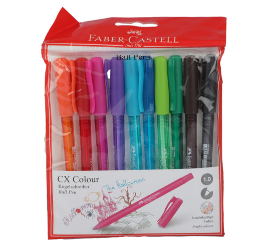 قلم حبر جاف فابر كاستل 10 قطع 142301