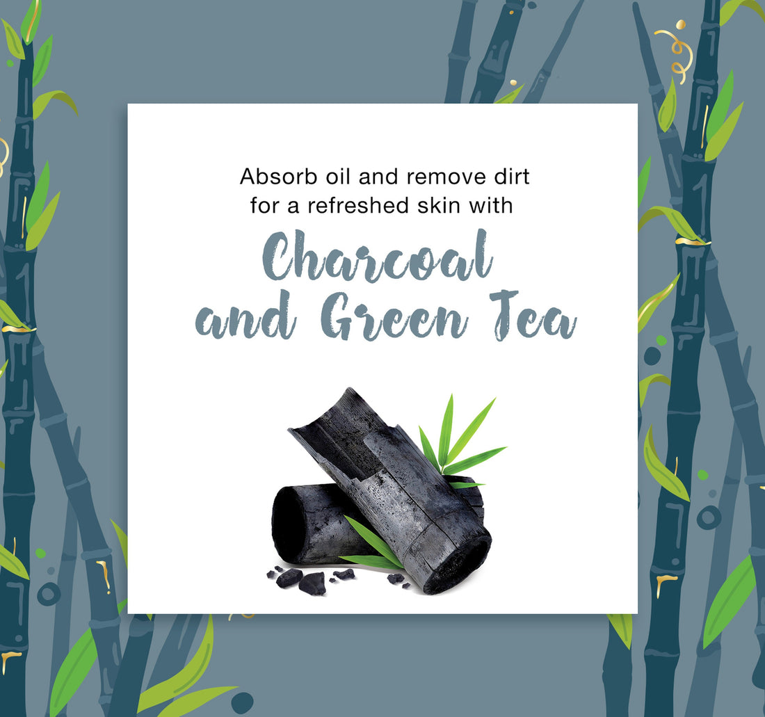 Himalaya Charcoal & Green Tea Detoxifying Sheet Mask 30 ml