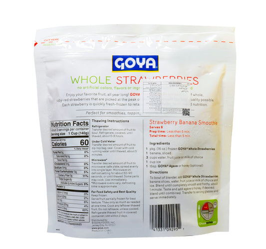 Goya Whole Strawberries 454 g