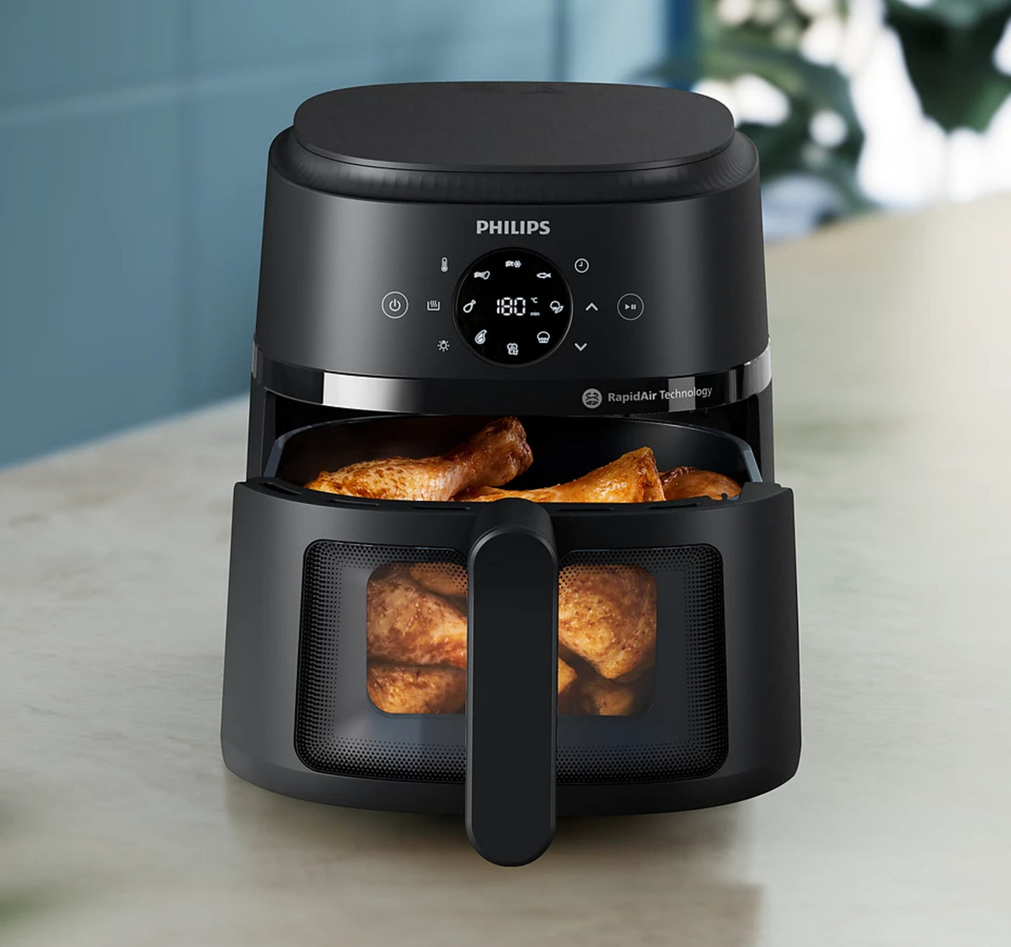 Philips 2000 Series Airfryer, 4.2L, 1500W, Black, NA220/09