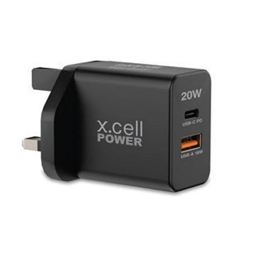 X.Cell Charger HC-20W-1C1A-PD Black