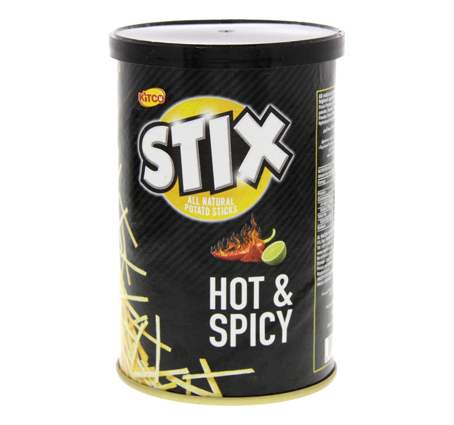 Kitco Stix Hot & Spicy Potato Sticks 6 x 40 g