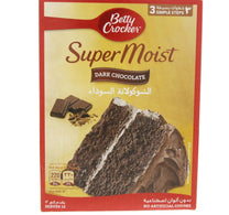 Betty Crocker SuperMoist Cake Mix Dark Chocolate 500 g