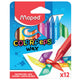 Maped Color'Peps Star Wax Crayons 12pcs