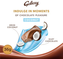 Galaxy Milk Chocolate & Coconut 36 g