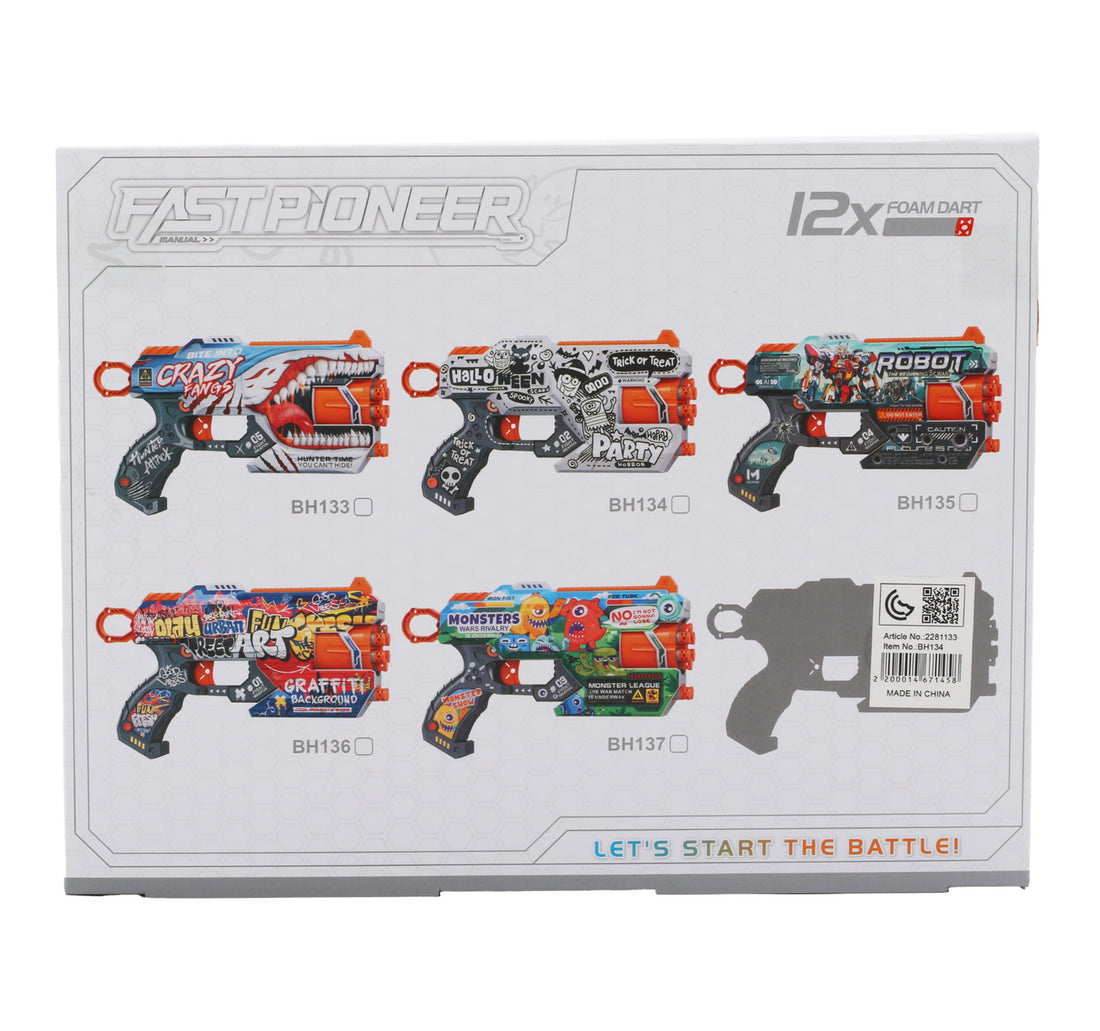 Skid Fusion Manual Soft Bullet Gun BH134