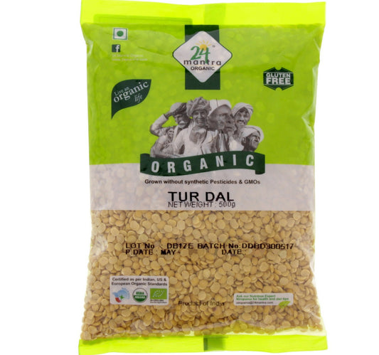 24 Mantra Organic Tur Dal 500 g