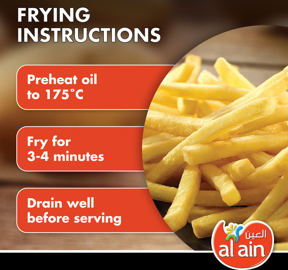 Al Ain Thin Cut Crispy French Fries 750 g
