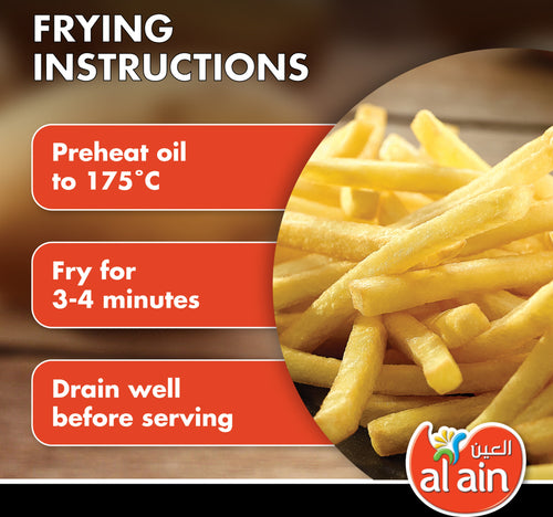 Al Ain Thin Cut Crispy French Fries 750 g
