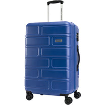 American Tourister Bricklane 4 Wheels Hard Trolley, 69 cm, Blue