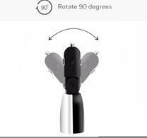 Honeywell 2 USB Micro CLA LED Charger w/o cable, 2.4 Amp, HC000016