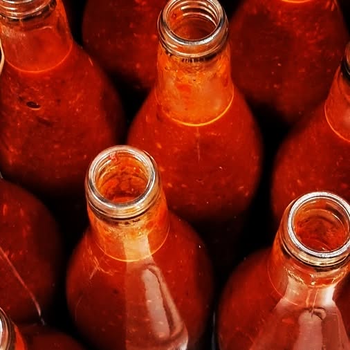 Hot red pepper souce