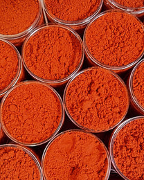 Red sweet pepper paprika spice