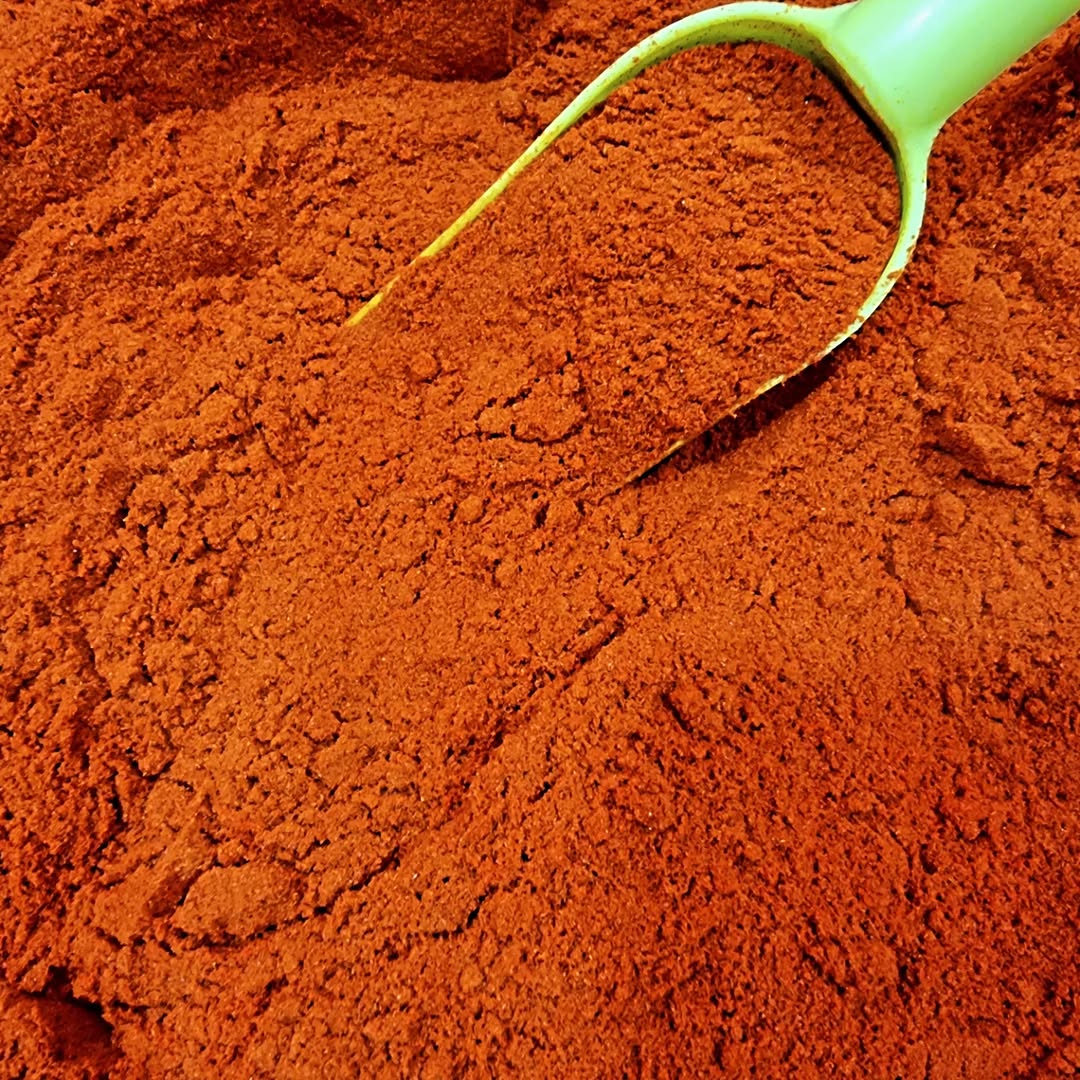 Red sweet pepper paprika spice