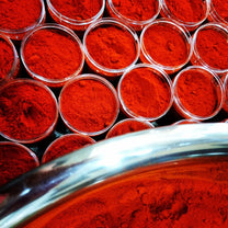 Red sweet pepper paprika spice