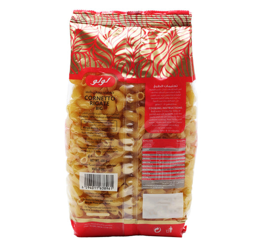 LuLu Cornetto Rigate Big 4 x 400 g