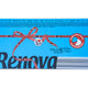 Renova Blue & White Facial Tissue 3ply 80 Sheets