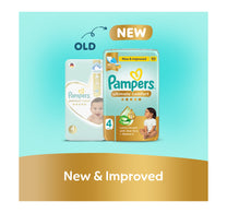 Pampers Ultimate Comfort Taped Diapers, Size 4, 9-14kg, Giant Pack, 66 pcs