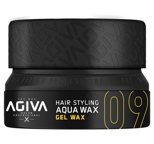 Agiva Hair Styling Aqua Gel Wax Black 155 ml