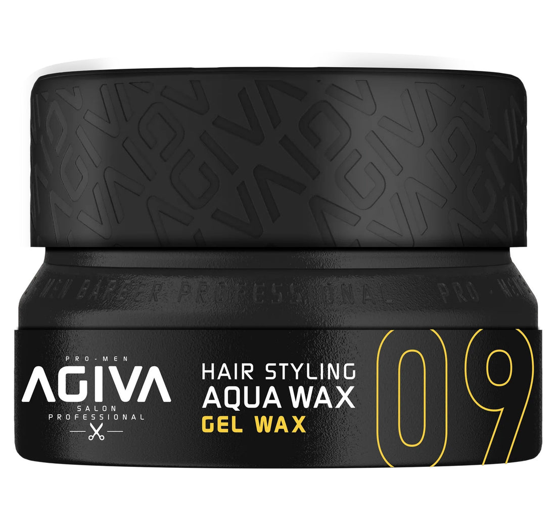 Agiva Hair Styling Aqua Gel Wax Black 155 ml