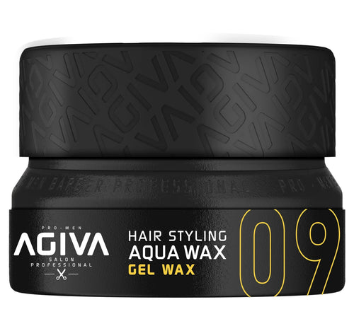 Agiva Hair Styling Aqua Gel Wax Black 155 ml