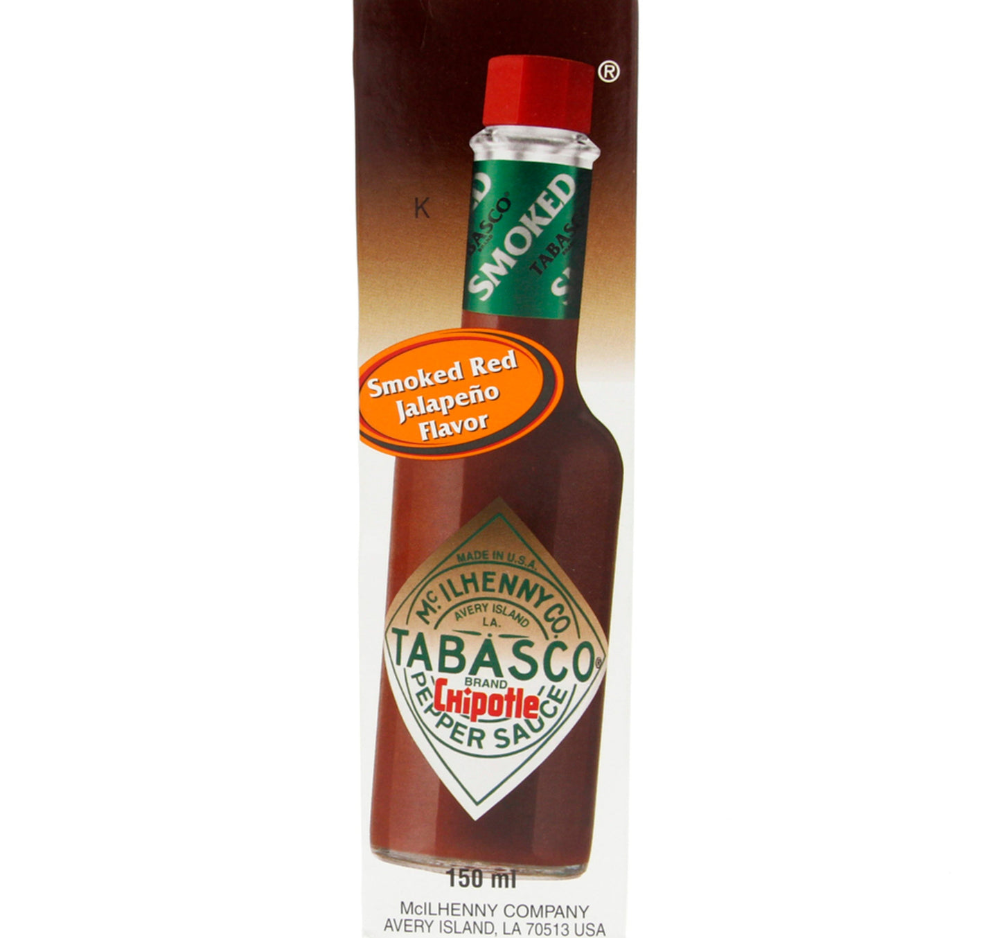Tabasco Chipotle Smoked Red Jalapeno Flavour Pepper Sauce 150 ml