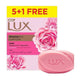 صابون لوكس لبشرة متوهجة بالورد 120 جرام 5+1