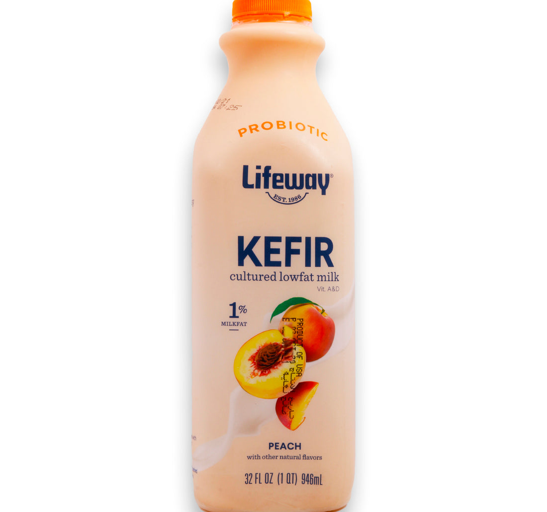 Lifeway Kefir Milk Peach Low Fat 946 ml