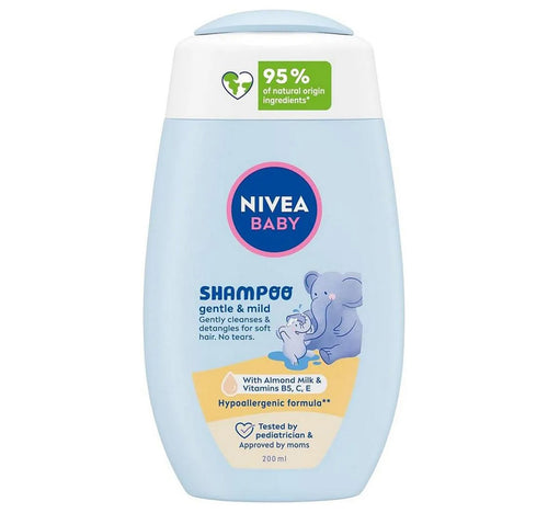 Nivea Baby Gentle & Mild Shampoo with Camomile Extract for Sensitive Scalp 200 ml