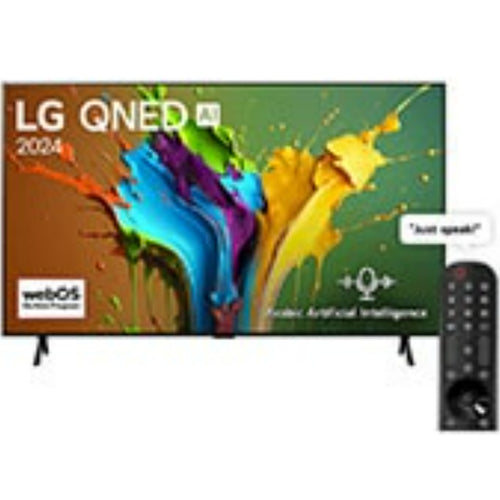 تلفزيون LG QNED QNED89 الذكي 98 بوصة 4K مع جهاز تحكم عن بعد AI Magic HDR10 webOS24 2024