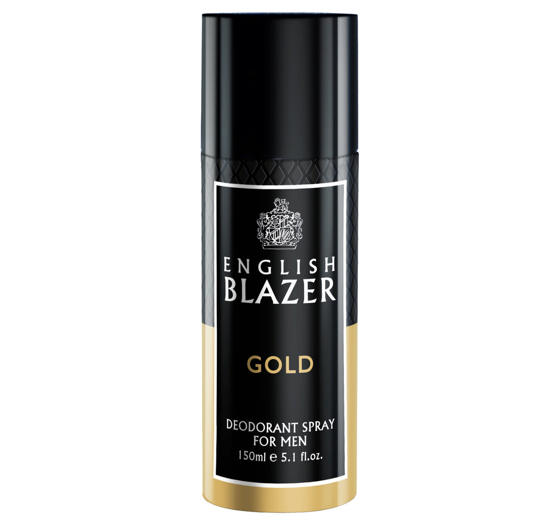 English Blazer Gold Deodorant Spray for Men 150 ml