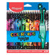 Maped Color Pencil Black Monster 24's
