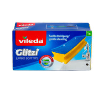 إسفنجة تنظيف الحمام جليتزي جامبو من فيليدا، عالية الرغوة، قطعة واحدة