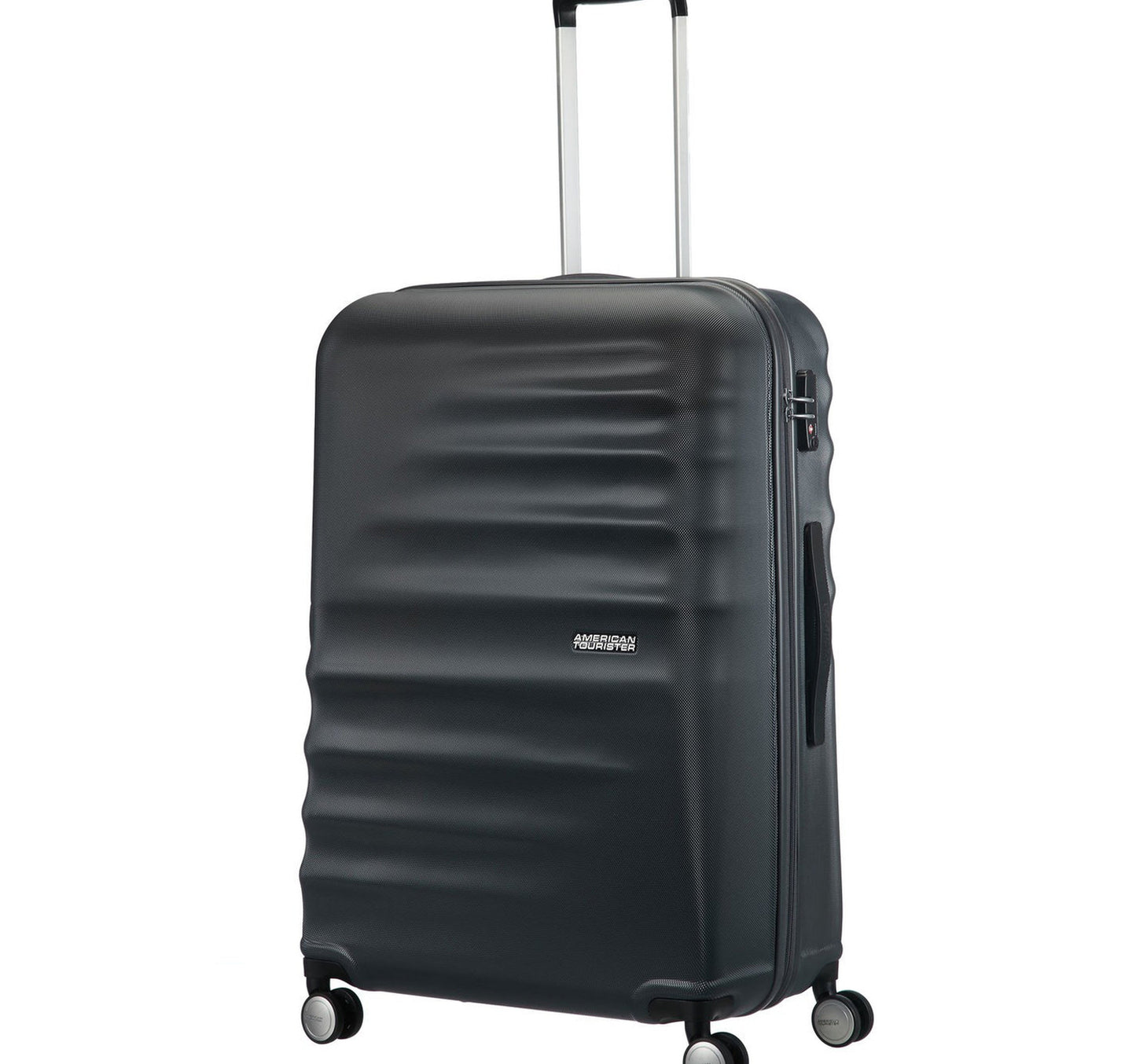 American Tourister Preston 4 Wheels Hard Trolley, 67 cm, Black
