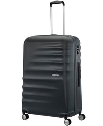 American Tourister Preston 4 Wheels Hard Trolley, 67 cm, Black