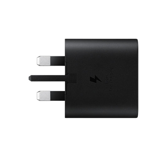 Samsung 25W Travel Adapter (Super Fast Charging without USB Cable)-EP-TA800NBEGAE,Black