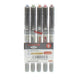 Uni-Ball Eye Fine Pen MIUB157-05 Wlt 5Clr