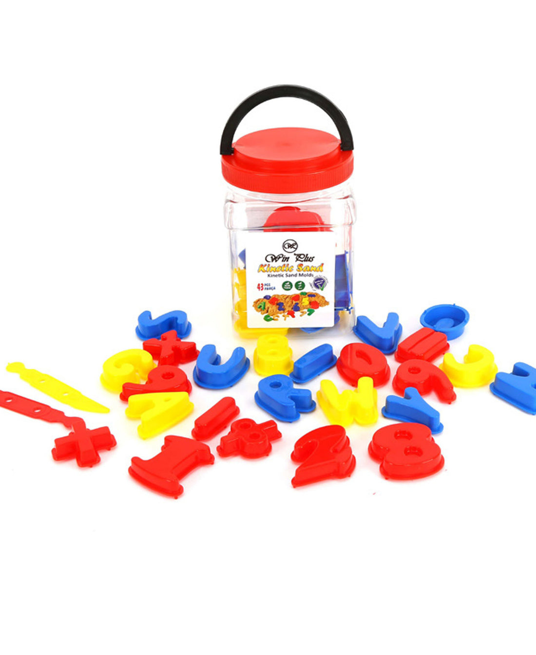 Win Plus Alphabet & Numeric Mould 43’s KUM025