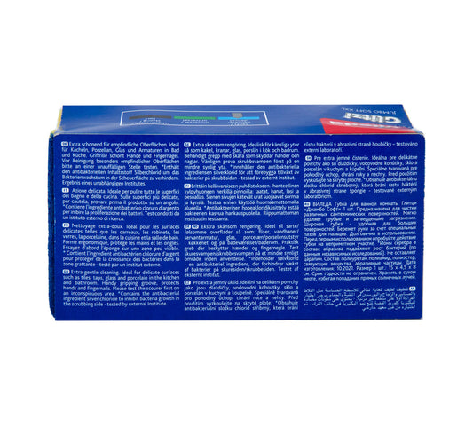 Vileda Glitzi Jumbo Bathroom Cleaner Sponge High Foam Scourer 1 pc