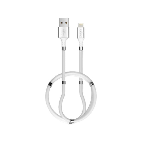 Trands Magnetic Absorption Lightning Data Cable, Portable Self Winding Clutter CA569 Lulu Hypermarket