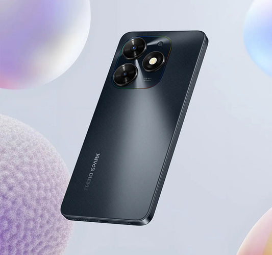 Tecno SPARK Go 2024 4G Smartphone, 3 GB RAM, 64 GB storage, Gravity Black