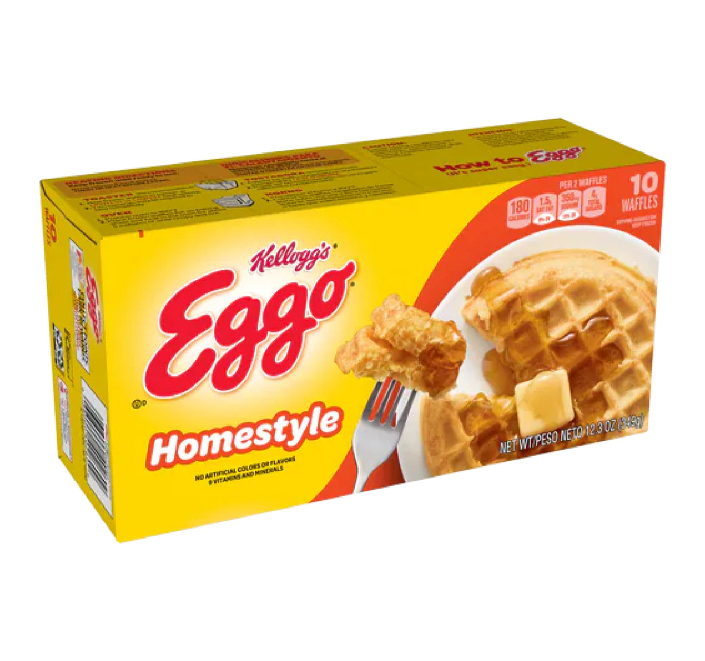Kellogg's Eggo Homestyle Waffles 349 g
