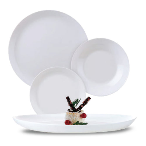 Luminarc Dinner Set 19pcs Set Diwali P6006 White