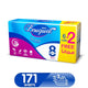 Sanita Bouquet Toilet Tissue 3ply 8 Rolls