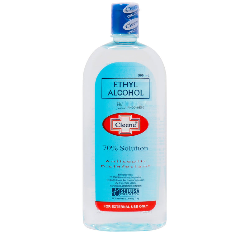 Cleene Ethyl Alcohol Antiseptic Disinfectant 500 ml