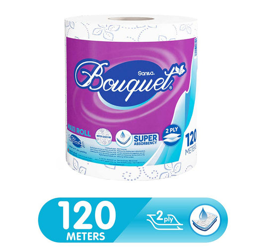 Sanita Bouquet Maxi Roll 2ply 120 Meters 1 Roll