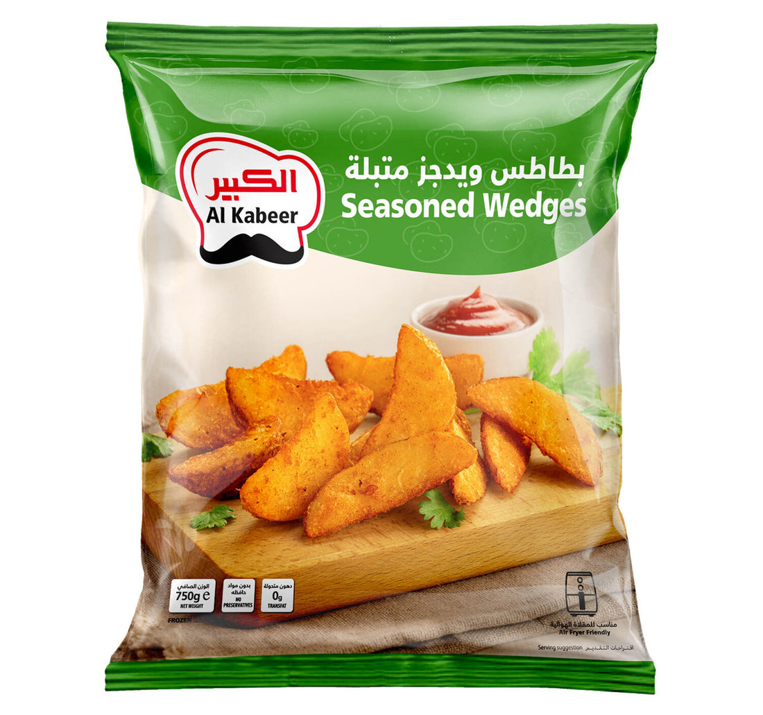 Al Kabeer Seasoned Wedges 750 g