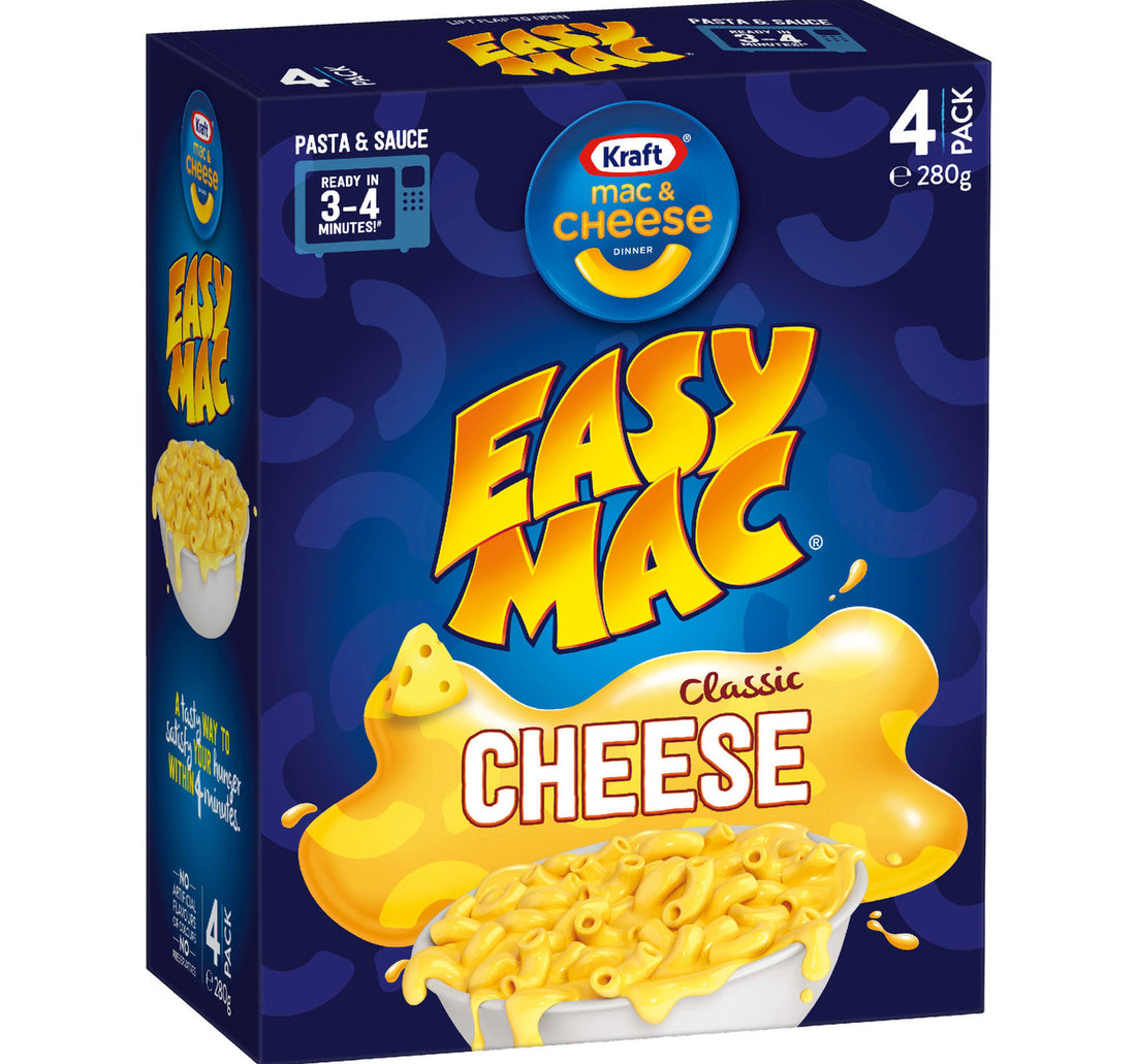 Kraft Easy Classic Mac Pasta & Sauce Cheese 280 g